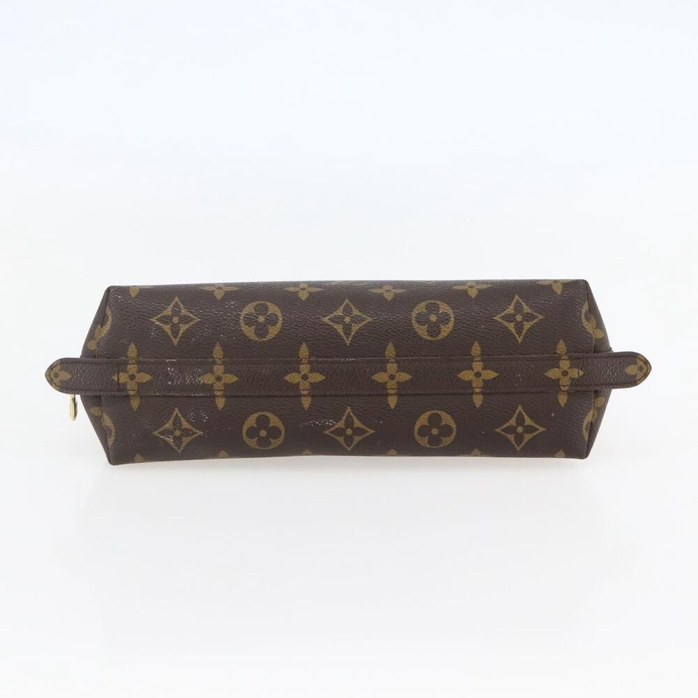 LOUIS VUITTON Monogram Trousse Demi Ronde Cosmetic Pouch M47520 LV Auth 144955 - Picture 6 of 16